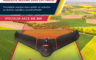 Akce senseFly/Pix4D prodloužena